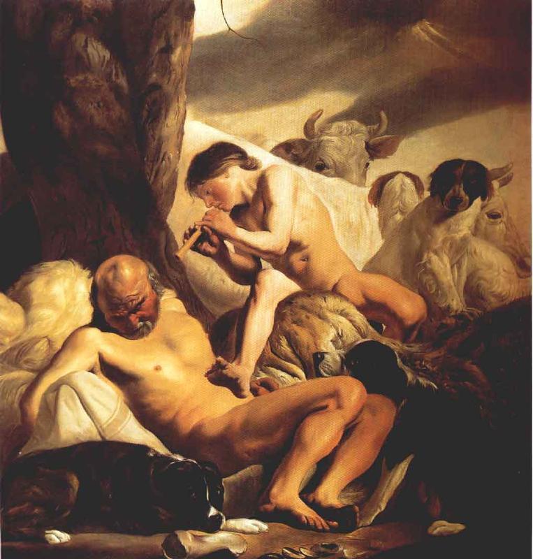 CAMPEN, Jacob van Mercury, Argus and Io oil painting image